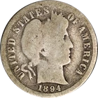 1894-O Barber Dime