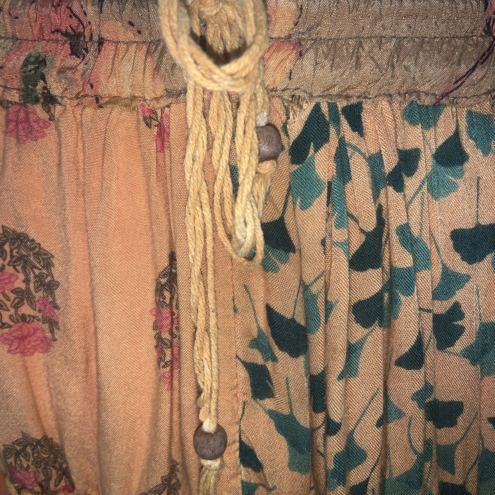 Unbranded Patchwork Maxi Skirt Medium Multicolor … - image 7