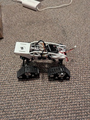Electric RC Crawler Tracked Chassis SCX  1:24 Scale Car Only No Controller 