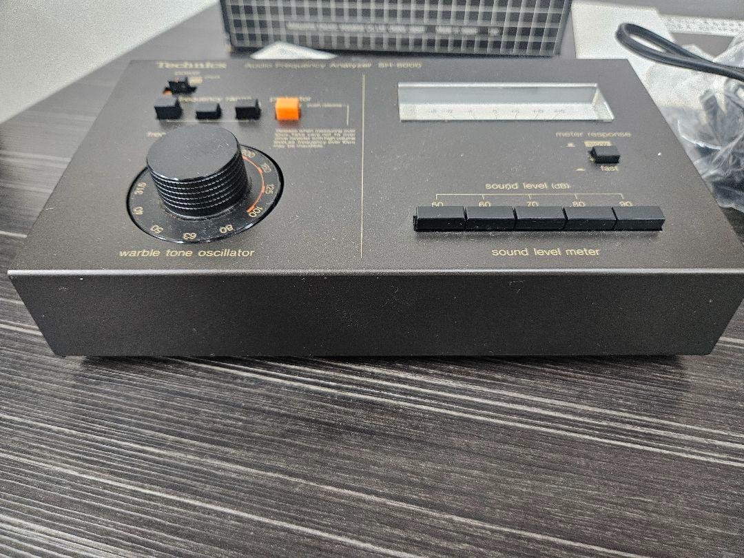 Technics Sh-8000 Audio Frequency Analyzer Sound Generator Used w