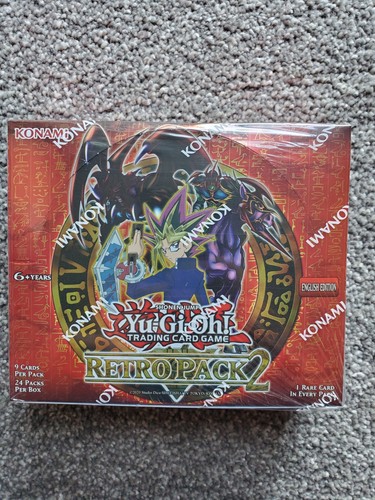 Yu-Gi-Oh! RETRO PACK 2  SEALED BOOSTER BOX 2020 DATE REPRINT 24 PACKS  FREE SHIP