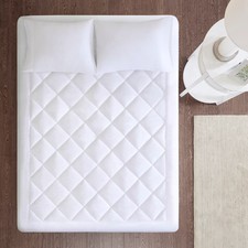 Twin XL Harmony Deep Pocket Waterproof Mattress Pad: Hypoallergenic Microfiber