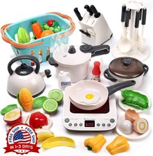 Juguete de cocina, cesta de la compra, juguete de aprendizaje para ni as y ni os