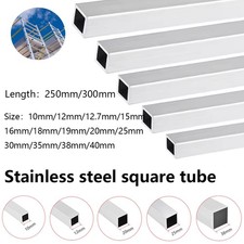 304 stainlesss steel square tube 10-40mm 304 stainlesss steel metal square tube