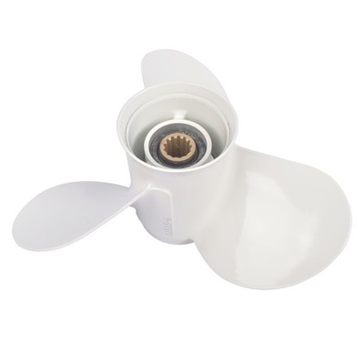Fit for Yamaha 11x15 Aluminum Propeller Outboard Engine 25-60HP 13 Spline 4-Stro