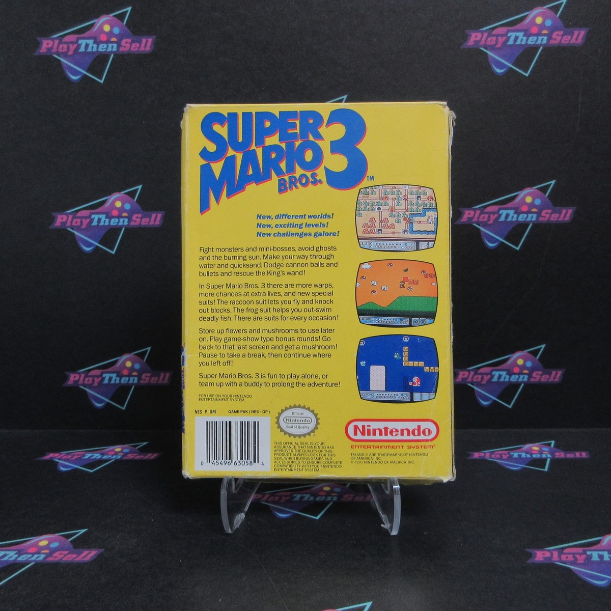 Super Mario Bros 3 Nintendo NES Boxed - 1 Year Warranty Game