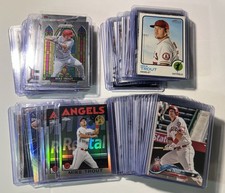 Lot Of 50 Mike Trout 6 Refractors 11 Chrome