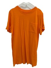 *NEW* Everlane Orange Weekend Pocket T-Shirt Dress Sz Large