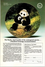 The Bradford Exchange the Panda Vintage Print Ad