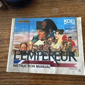 L'empereur Nintendo NES Instruction Manual Booklet ONLY