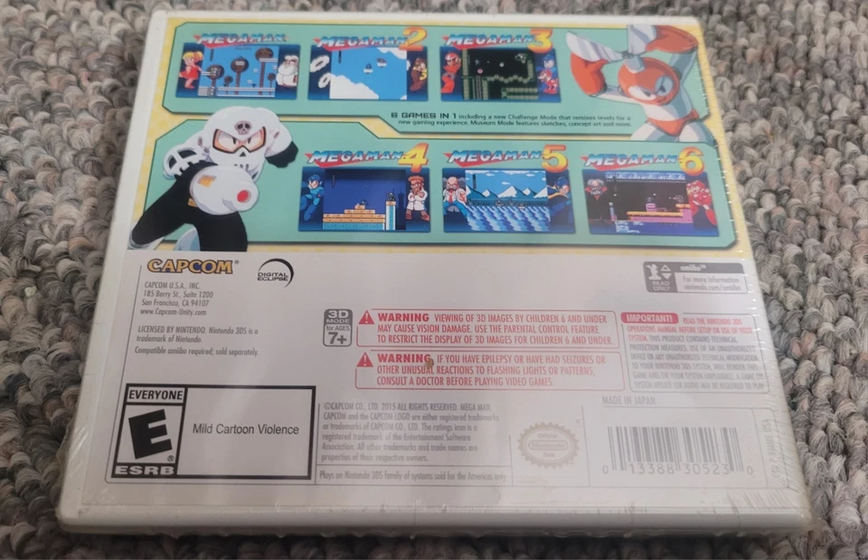 Mega Man Legacy Collection (Nintendo 3DS; 2015) NEW & Sealed - Image 2 of 3