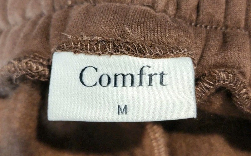 Comfrt Womens Standard Walnut Brown Size Medium Sweatpants