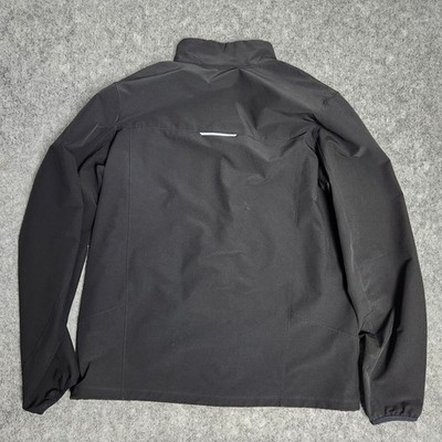 Eddie Bauer First Ascent Jacket Men XL Tall Black Full Zip