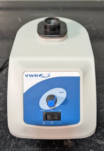 VWR Heavy Duty Vortex Mixer 97043-562 / 4.9 mm Orbit / 300 to 3500 RPM / TESTED - product listing photo