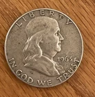 1961-D Franklin Half Dollar Silver Business Strike Coin Uncertified