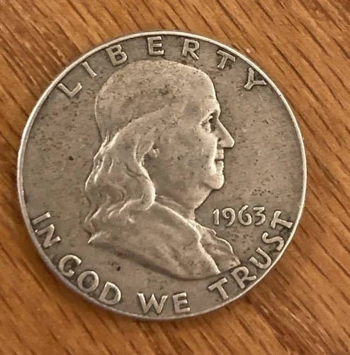 1961-D Franklin Half Dollar Silver Business Strike Coin Uncertified