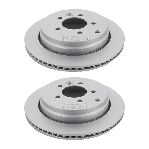 2 Bremsscheiben BelüFtet Ø 325 Mm Triscan FüR U.A. Land Rover Discovery-image