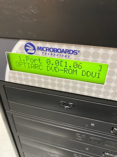 Microboards QD-DVD-123 CD DVD Disk Copier Duplicator No Power Cable Included - Photo 2/13
