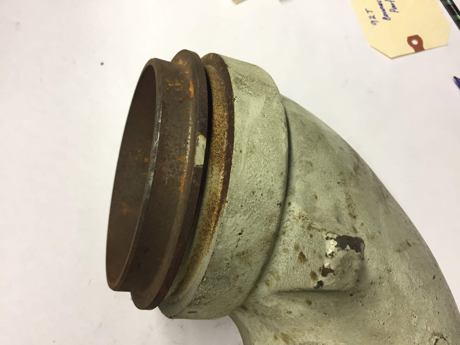 Detroit Diesel Elbow Connection exhaust, 92T Turbocharge Part 