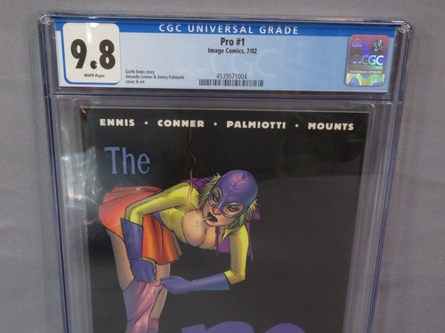 PRO #1 (Garth Ennis story, 1st print) CGC 9.8 NM/MT White Pgs Image Comics 2002 - Picture 2 of 3