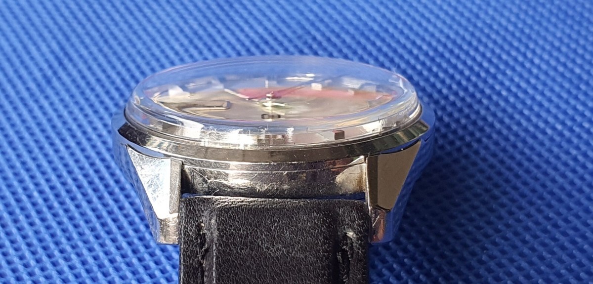 SEIKO SPORTSMATIC 5 WATERPROOF DIASHOCK 21 J SELF-WINDING JAPAN