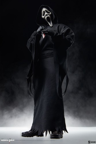 Scream Ghostface 1:6 Figur Sideshow 30 cm OVP Neu - Picture 14 of 16