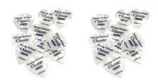 Pickboy Guitar Picks 20 Picks Celluloid Pearl 0.50mm Light White