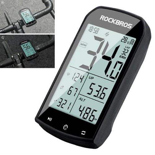 ROCKBROS M1 GPS Cycling Computer Wireless Speedometer MTB Road Bike Speed Meter