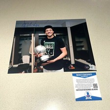 JUSTIN JACKSON autographed signed 8X10 MILWAUKEE BUCKS BECKETT COA BE48085