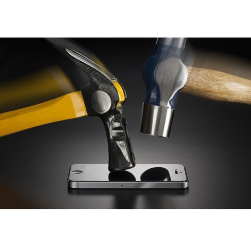 Tough Shock Proof Scratch Resistant Screen Protector Film for Apple iPhone 4S 4 - Picture 2 of 6