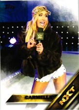 Carmella Diva 2016 Topps 1st NXT Wrestling Card