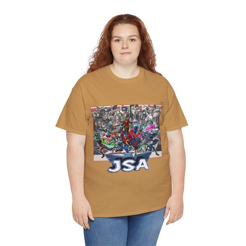 JSA T-Shirt - Dr Fate, Power Girl, Alan Scott, Jade, Mr Terrific, Stargirl - DC - Picture 23 of 65