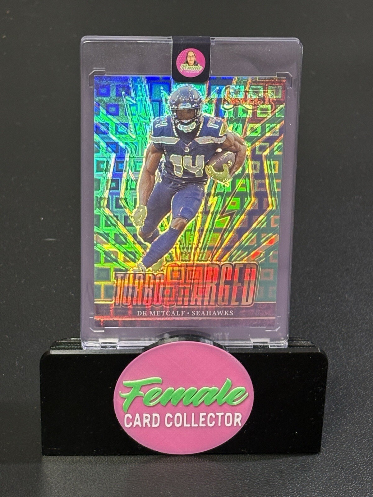 2023 Select NFL DK Metcalf 5/5 Green Pandora Turbocharged TUR-DKM