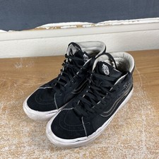 Vans Sk8 Hi Sixty Six Size M8 W9.5 Shoes Black Comfycush Canvas Skater Sneakers