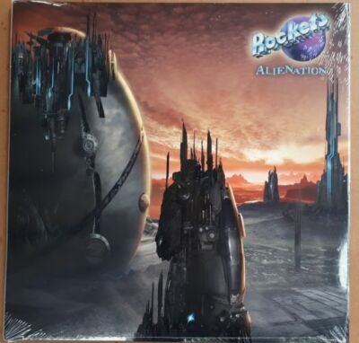 ROCKETS - ALIENATION - LP  CLEAR ORANGE VINYL 2ND LIMITED EDITION 2000 COPIES