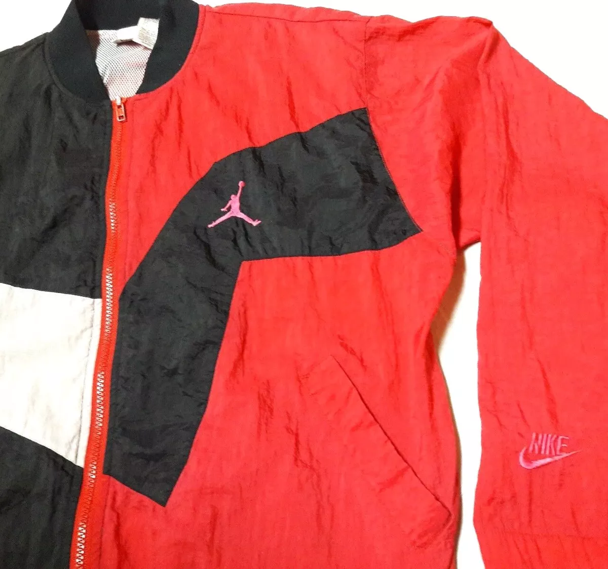 Original Nike Air Jordan Jacket Jordan 7 Vintage 90s Youth XL Men's Small  Rare