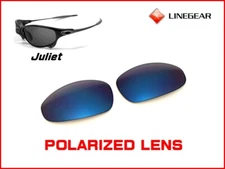 LINEGEAR UV420 NB10 -Polarized Lens for Oakley Juliet Ice Iridium [JU-NB10-POLA]