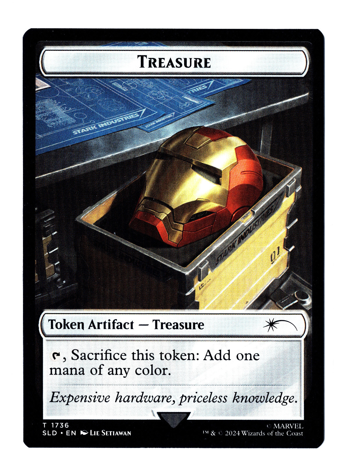 MTG SLD Marvel Treasure Token Non-Foil Unplayed NM