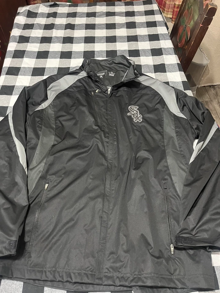 Antigua Chicago White Sox Tempest Desert Dry Xtra-Lite Performance JACKET XL Men - Image 3 of 4