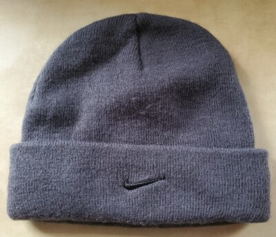 Nike Youth Boys Toboggan Gray Beanie Hat