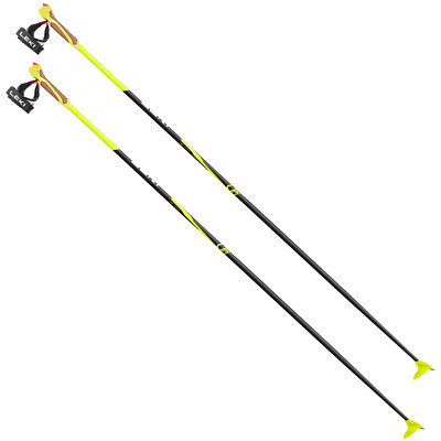 Leki CC 350 Trigger 1 Skistöcke Stöcke Skier Alpin Carbon Langlaufski Black NEU