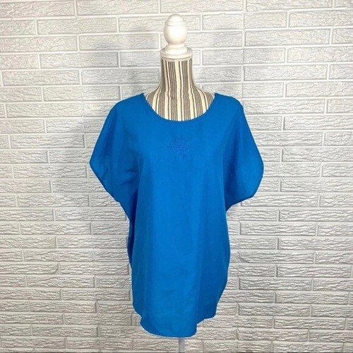 Vintage Lady Manhattan Lightweight Embroidered Top Size 22W/42 eBay