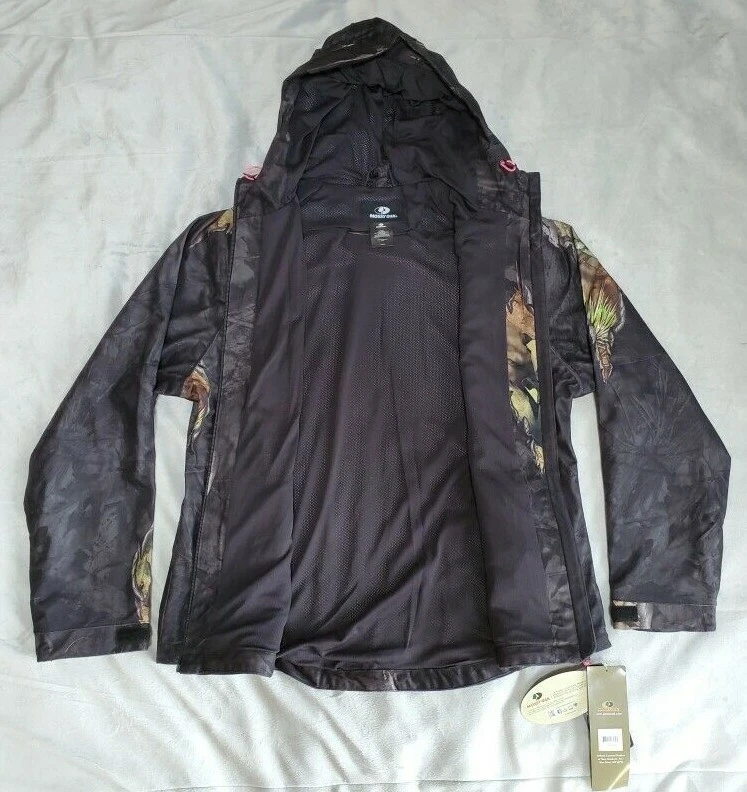 L Women's Mossy Oak Lightweight Sent Control Jacket Mossy Oak Eclipse Pink - Image 3 of 4
