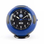 Orologio Sveglia FC INTER JA7082IN2 Pallone Nero Azzurro Alarm da Tavolo
