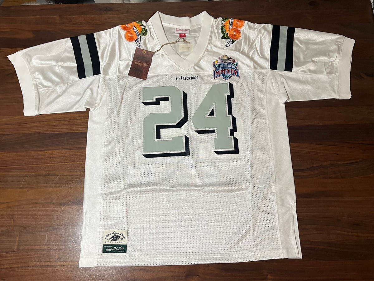 Aime Leon Dore ALD Mitchell & Ness Team Football Jersey in Bright