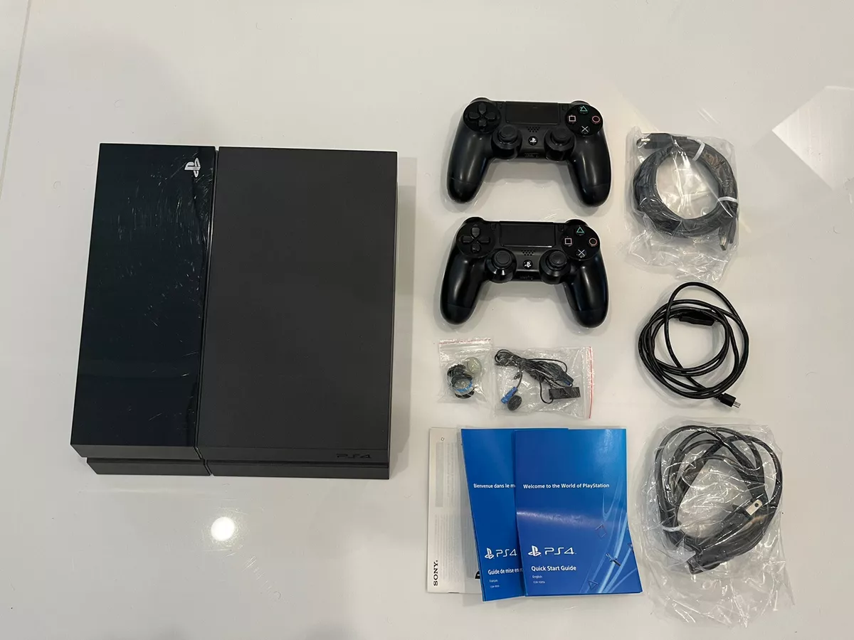 Sony PlayStation 4 Launch Edition 500GB Jet Black Console Only (Open Box)