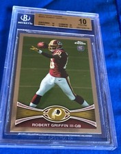 2012 topps chrome robert griffin BGS 10 pristine  #200 RC  B