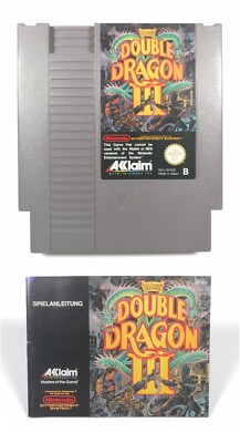 Double Dragon 3 + Anleitung - Nintendo NES - PAL Modul - guter Zustand