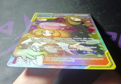 Cynthia & Caitlin (Full Art) TAG TEAM - Cosmic Eclipse 2019 Cynthia & Caitlin (Full Art) TAG TEAM - Cosmic Eclipse 2019