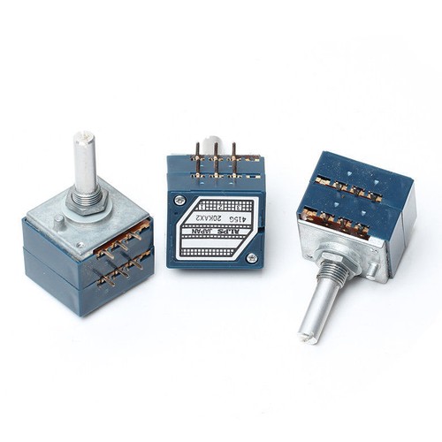 Potentiomètre Audio ALPS Logarithmique - 50K Ou 100K, Pour Ampli, Contrôle De Volume Stéréo